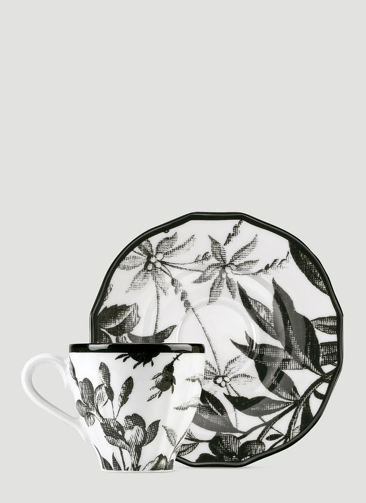 商品Gucci|Set of Two Herbarium Coffee Cups with Saucers,价格¥2988,第2张图片详细描述