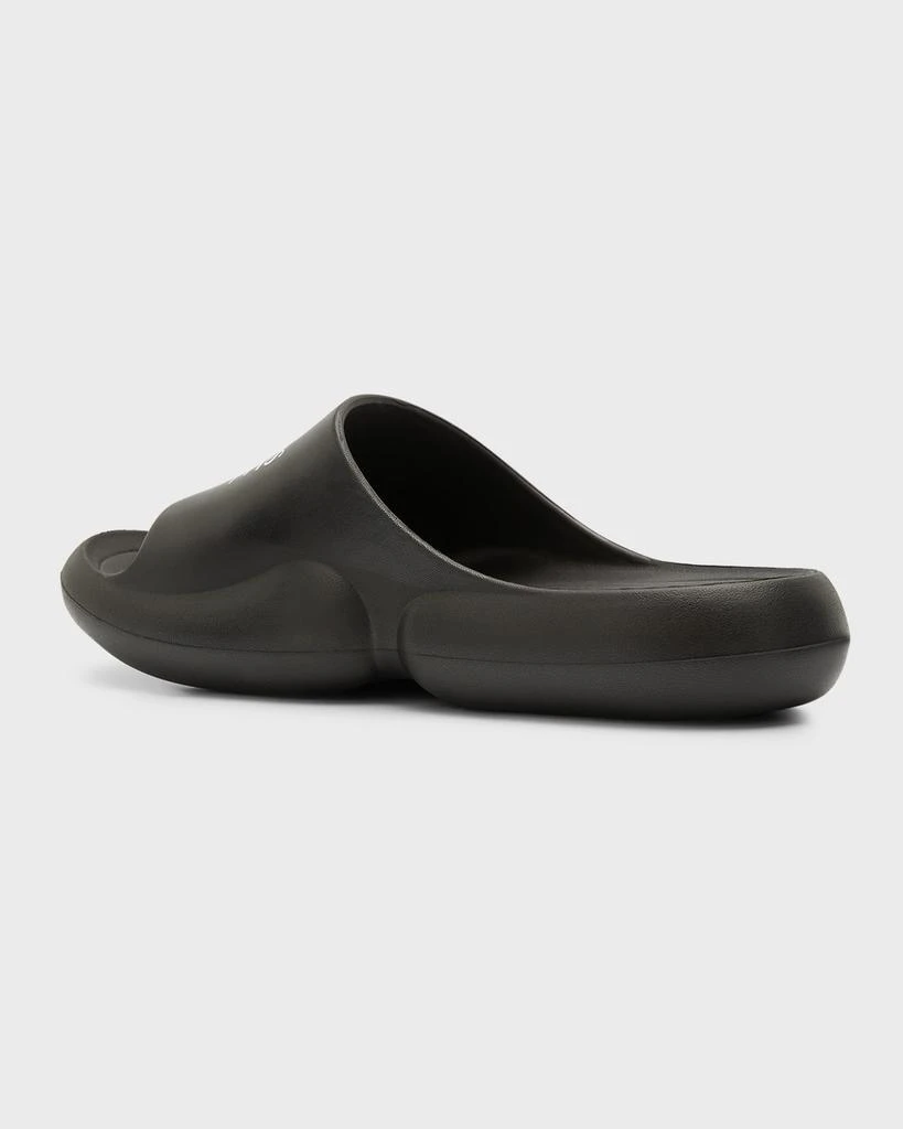 商品Versace|Men's Tago Logo Rubber Pool Slides,价格¥778,第3张图片详细描述