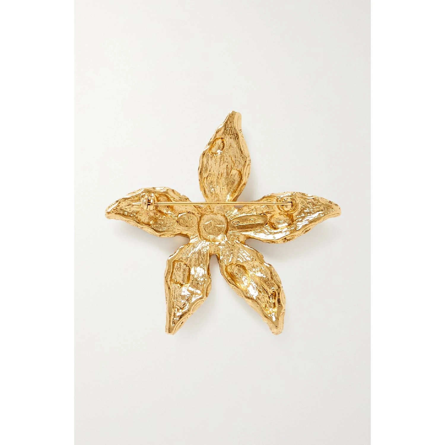 包邮包税【预售7天发货】 OSCAR DE LA RENTA 23秋冬 女士 胸针 Starfish 水晶金色胸针 1647597331337307 R24J304EMERALD  商品