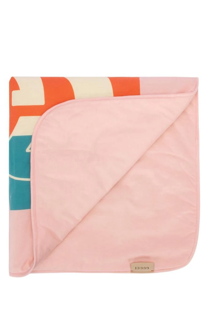 商品Gucci|Gucci Kids Logo Printed Blanket,价格¥2543,第2张图片详细描述