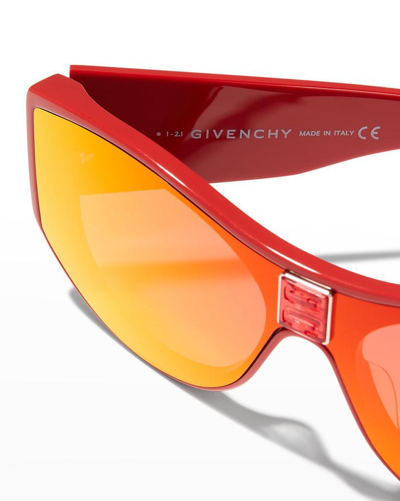 商品Givenchy|Logo Oval Acetate Sunglasses,价格¥4464,第6张图片详细描述