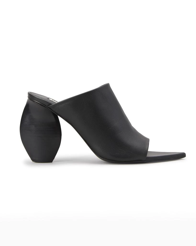 商品Jil Sander|Napa Architectural-Heel Mule Sandals,价格¥1474,第1张图片