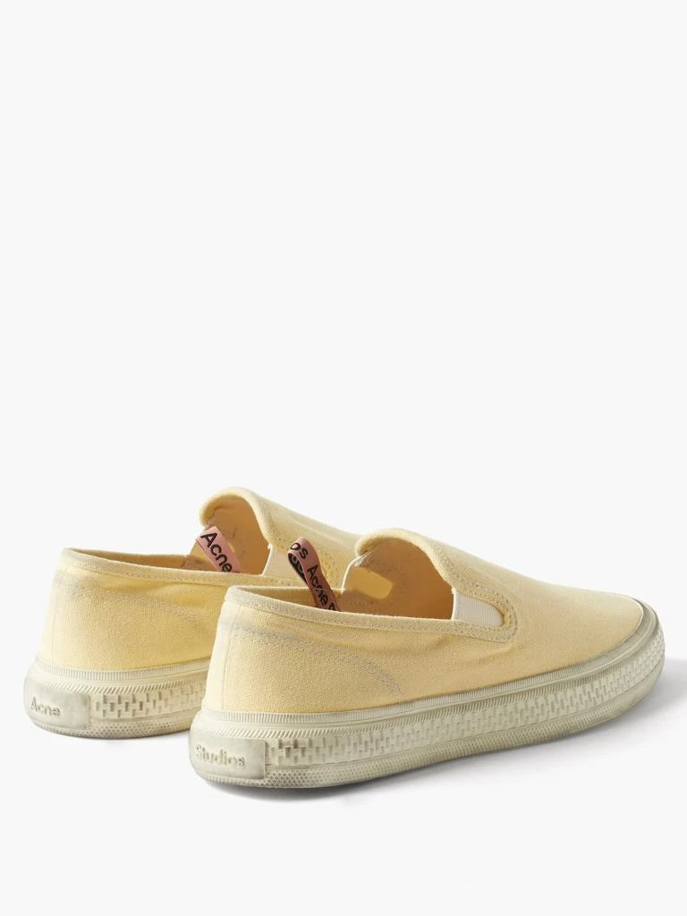 商品Acne Studios|Ballow slip-on cotton-canvas trainers,价格¥926,第4张图片详细描述