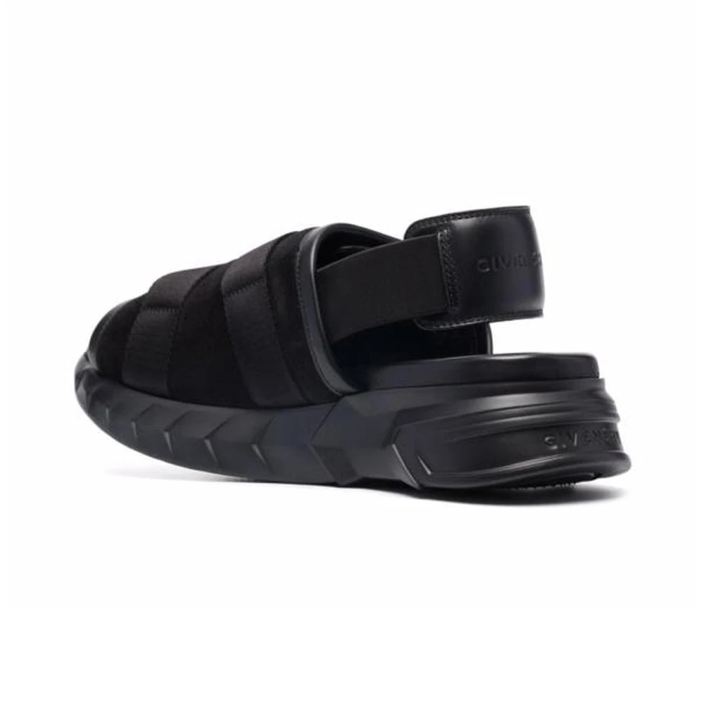 GIVENCHY 女士黑色平底凉鞋 BE305SE14B-001 商品