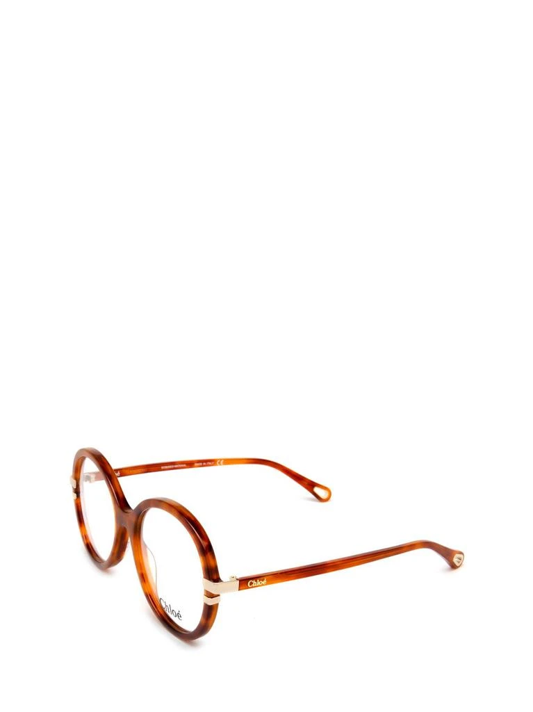 商品Chloé|Chloé Eyewear Round Frame Glasses,价格¥2182,第2张图片详细描述