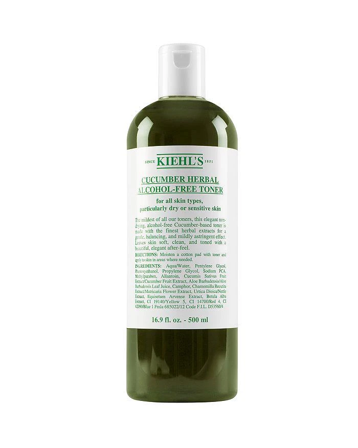 商品Kiehl's|黄瓜植物爽肤水 (小黄瓜水) 500ml,价格¥261,第1张图片