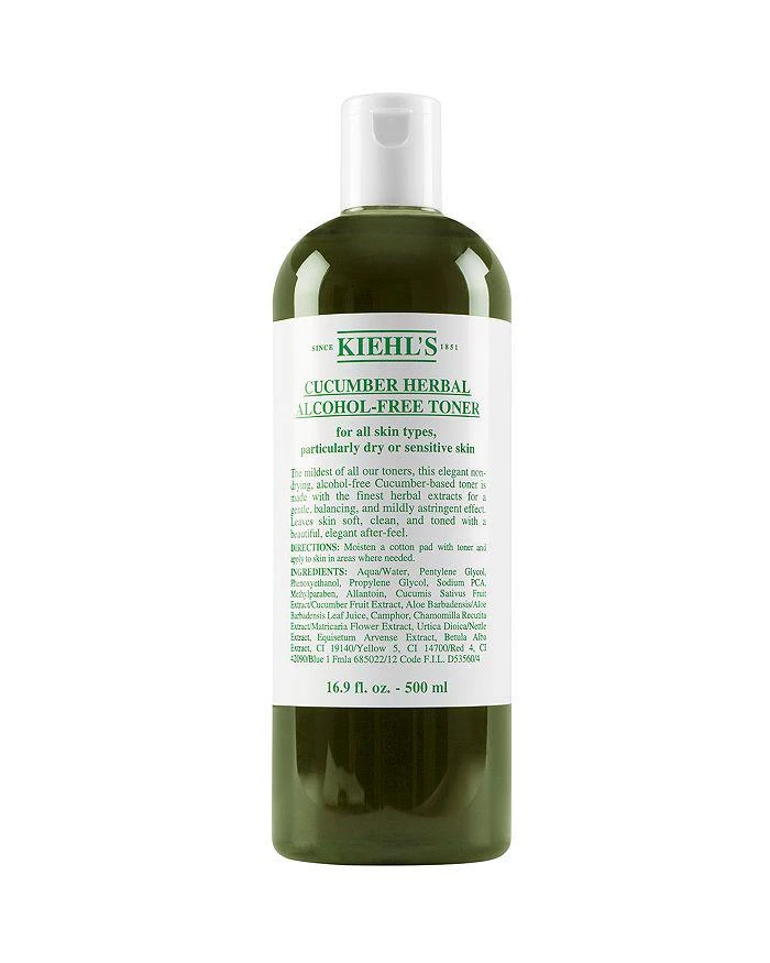 Kiehl's Since 1851 Cucumber Herbal Alcohol-Free Toner 16.9 oz. 1