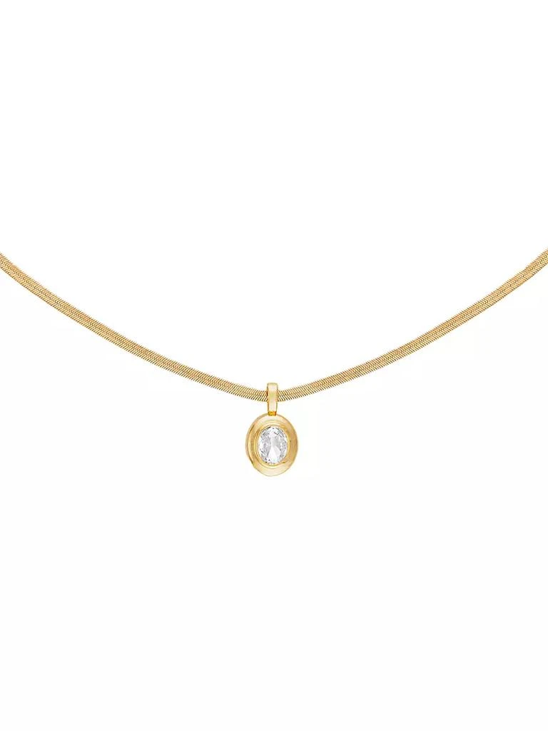 商品Alexa Leigh|Naomi 14K Gold-Filled & Cubic Zirconia Pendant Necklace,价格¥1157,第1张图片