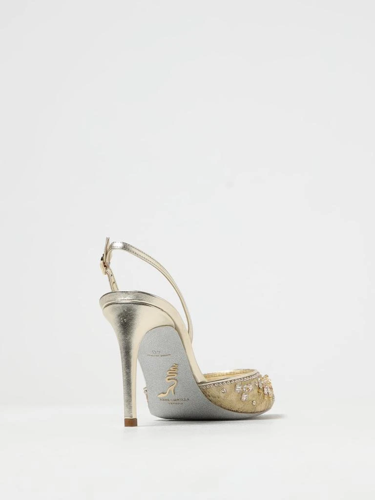 商品Rene Caovilla|Rene Caovilla Aretha slingbacks in nylon with jewel crystals,价格¥4187,第3张图片详细描述