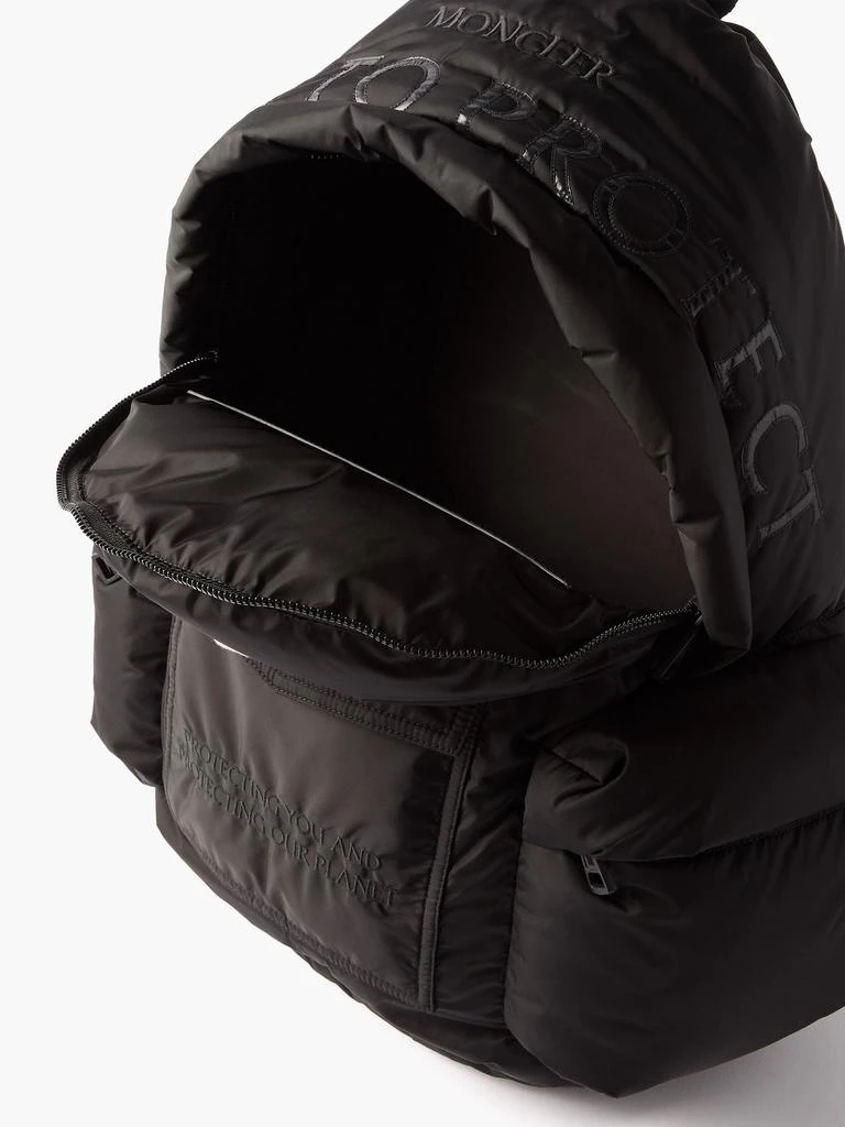 商品Moncler|Maya logo-patch padded-shell backpack,价格¥8283,第5张图片详细描述