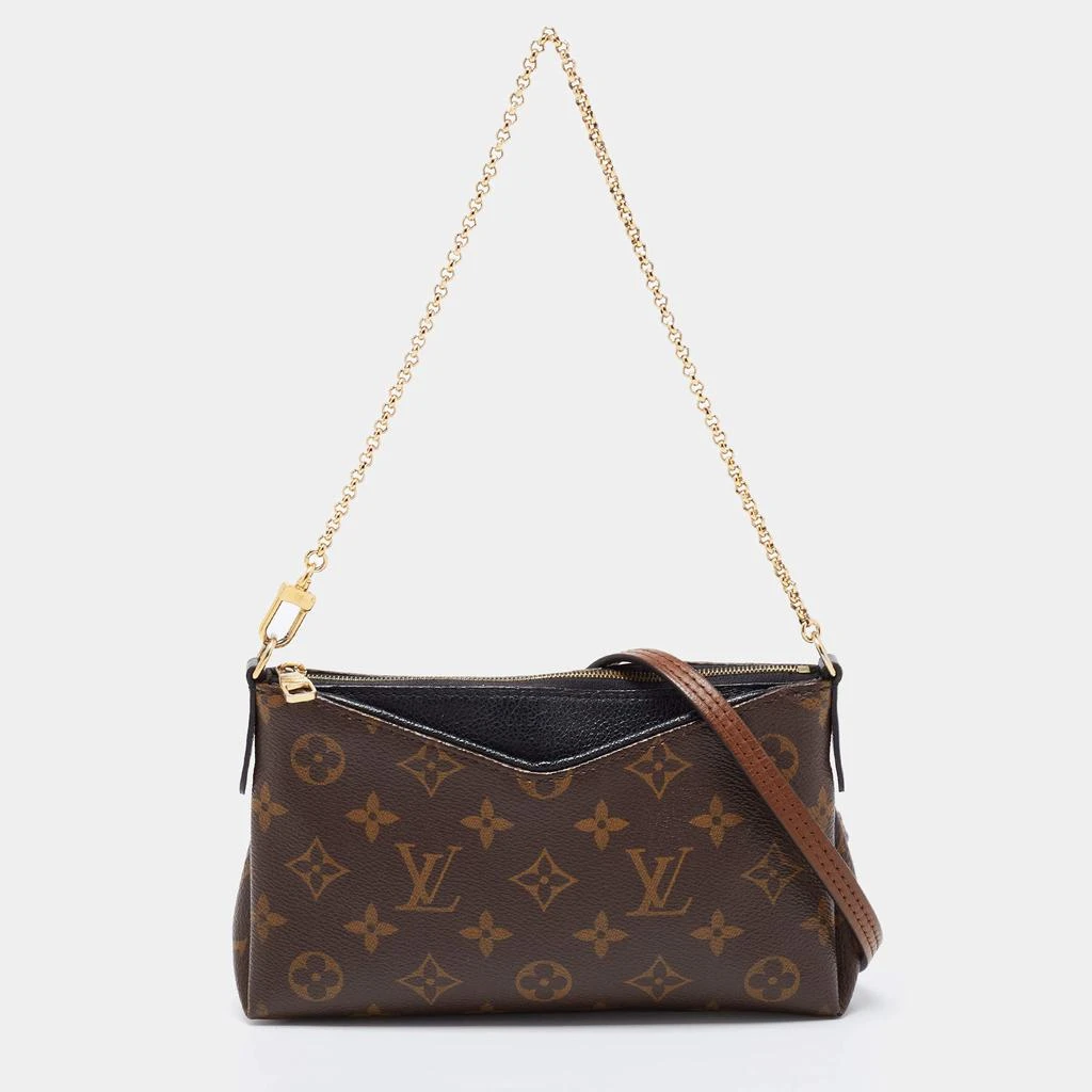 商品[二手商品] Louis Vuitton|Louis Vuitton Monogram Canvas Pallas Chain Clutch,价格¥10154,第1张图片