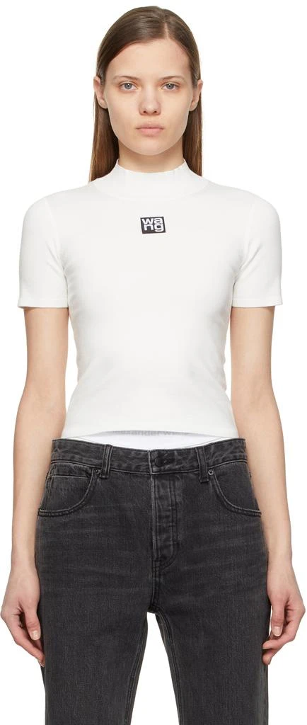 商品Alexander Wang|White Bodycon T-Shirt,价格¥1989,第1张图片