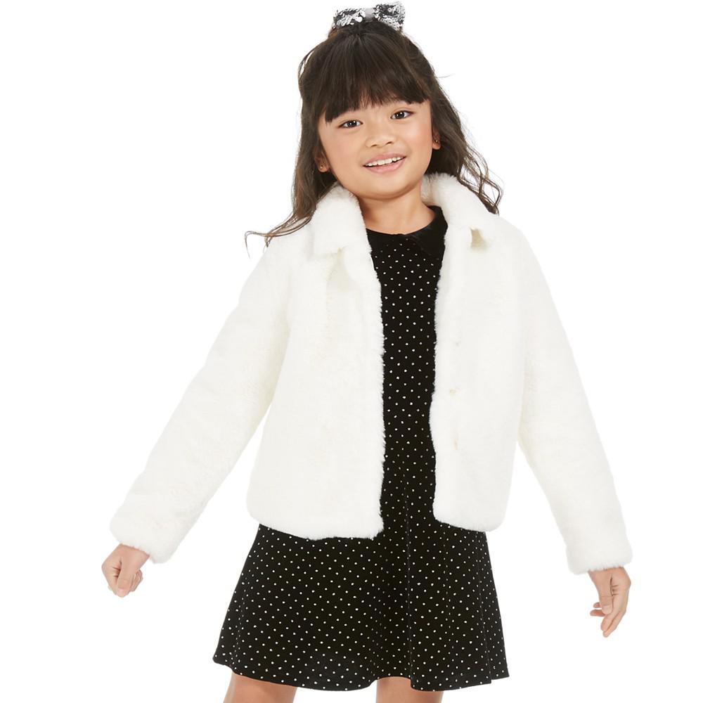 Toddler Girls Faux Fur Jacket, Created For Macy's商品第1张图片规格展示