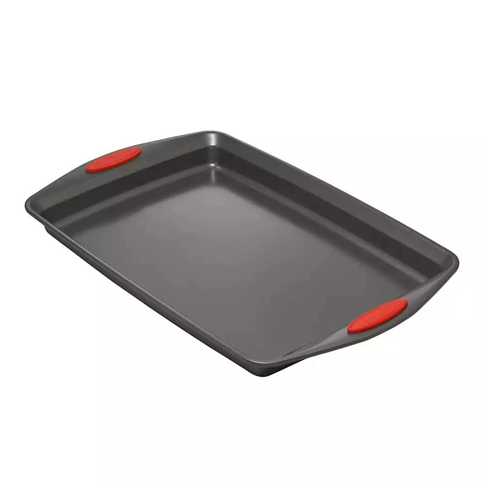 商品Rachael Ray|Nonstick 3-Piece Bakeware Cookie Pan Set,价格¥373,第4张图片详细描述