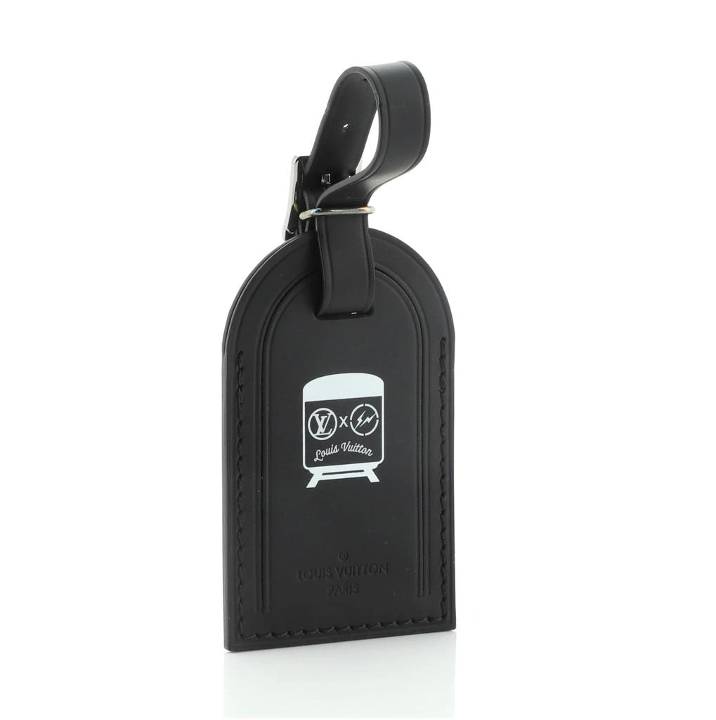 商品[二手商品] Louis Vuitton|Louis Vuitton Fragment Luggage Tag Leather Black,价格¥5518,第1张图片