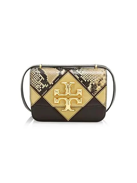 商品Tory Burch|Eleanor Exotic Diamond Quilted Leather Shoulder Bag,价格¥3928,第1张图片