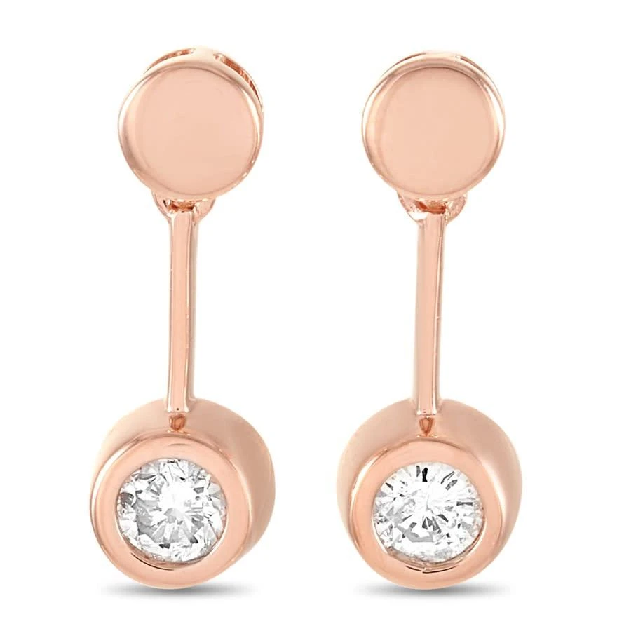 商品LB Exclusive|14K Rose Gold 0.25 ct Diamond Earrings,价格¥3453,第1张图片