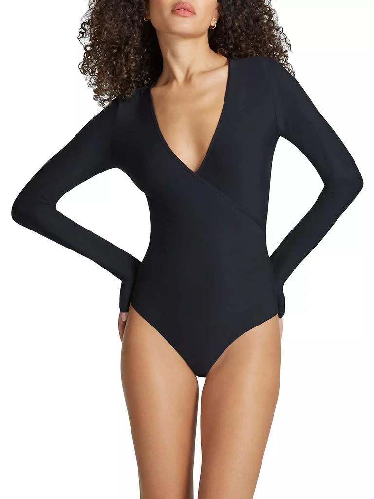 商品Commando|Butter Wrap Bodysuit,价格¥504,第3张图片详细描述