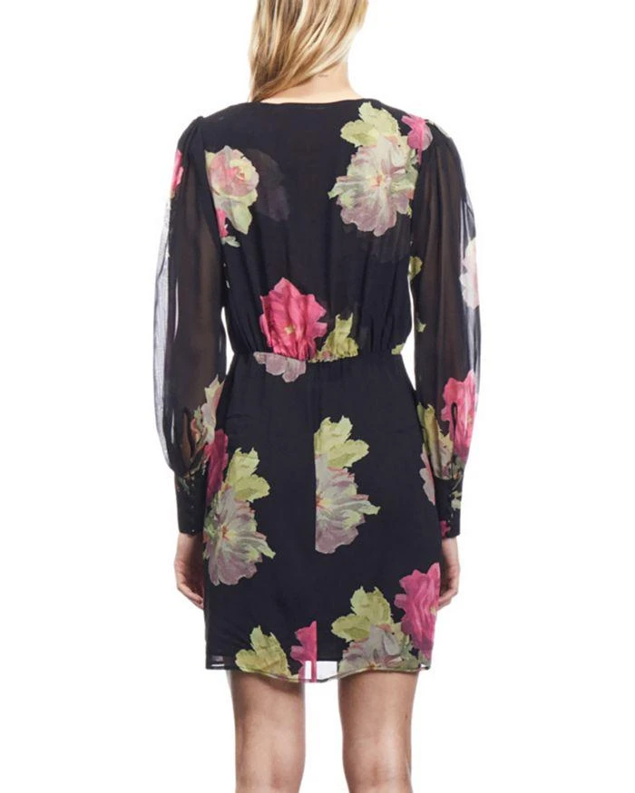 商品The Kooples|Rose Surplice Neck Mini Dress,价格¥1081,第2张图片详细描述