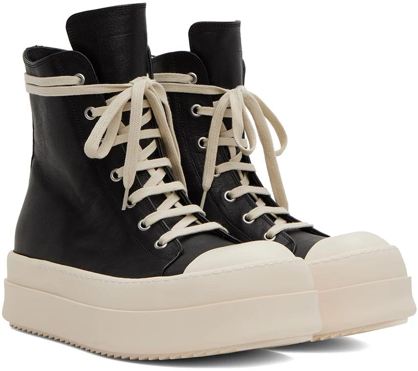 商品Rick Owens|Black Mega Bumper Sneakers,价格¥6107,第4张图片详细描述