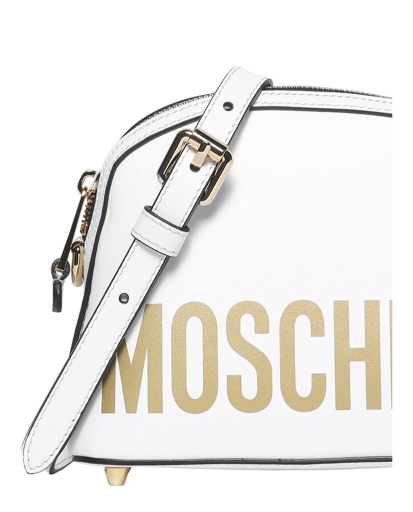 商品Moschino|Mini Logo Leather Crossbody,价格¥3139,第5张图片详细描述