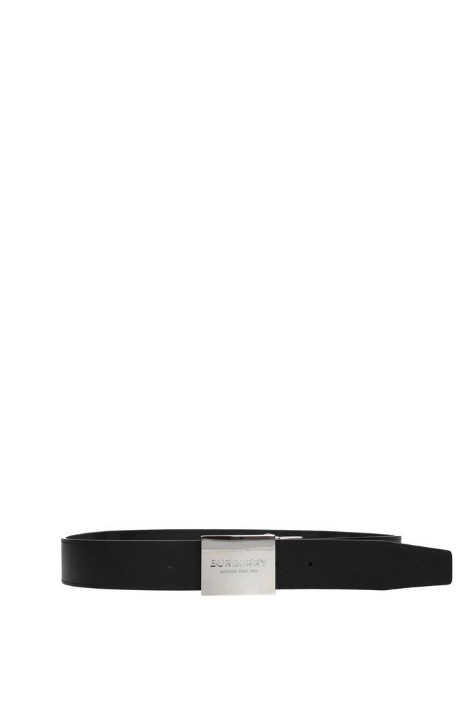 商品Burberry|Regular belts Fabric Gray Black,价格¥2459,第4张图片详细描述