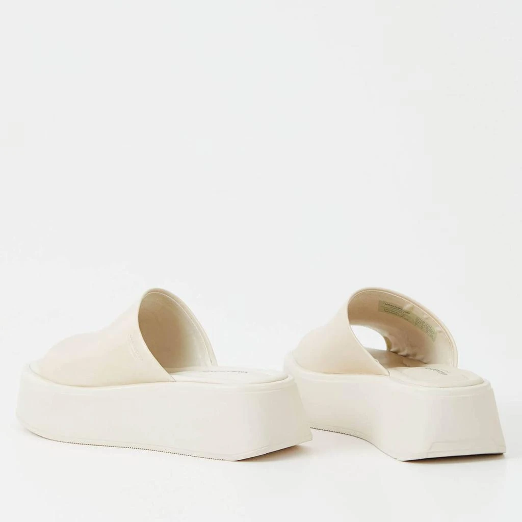 商品Vagabond|Vagabond Women's Courtney Leather Flatform Mules - Off White,价格¥458,第3张图片详细描述