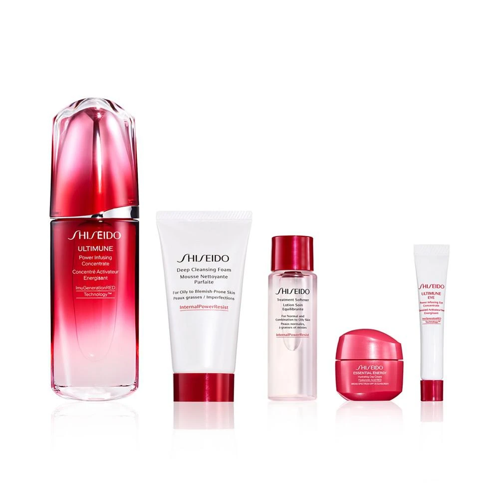 商品Shiseido|5-Pc. Ultimune Radiance & Hydration Skincare Set,价格¥1055,第4张图片详细描述