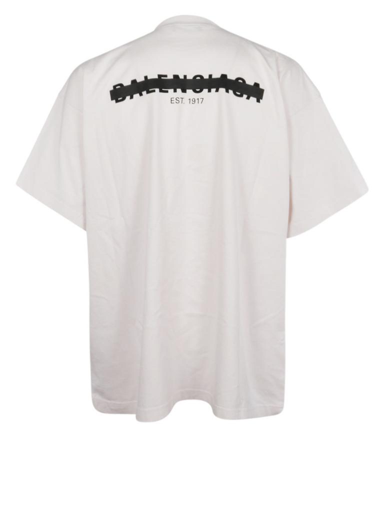 BALENCIAGA - Cotton T-shirt With Logo商品第2张图片规格展示