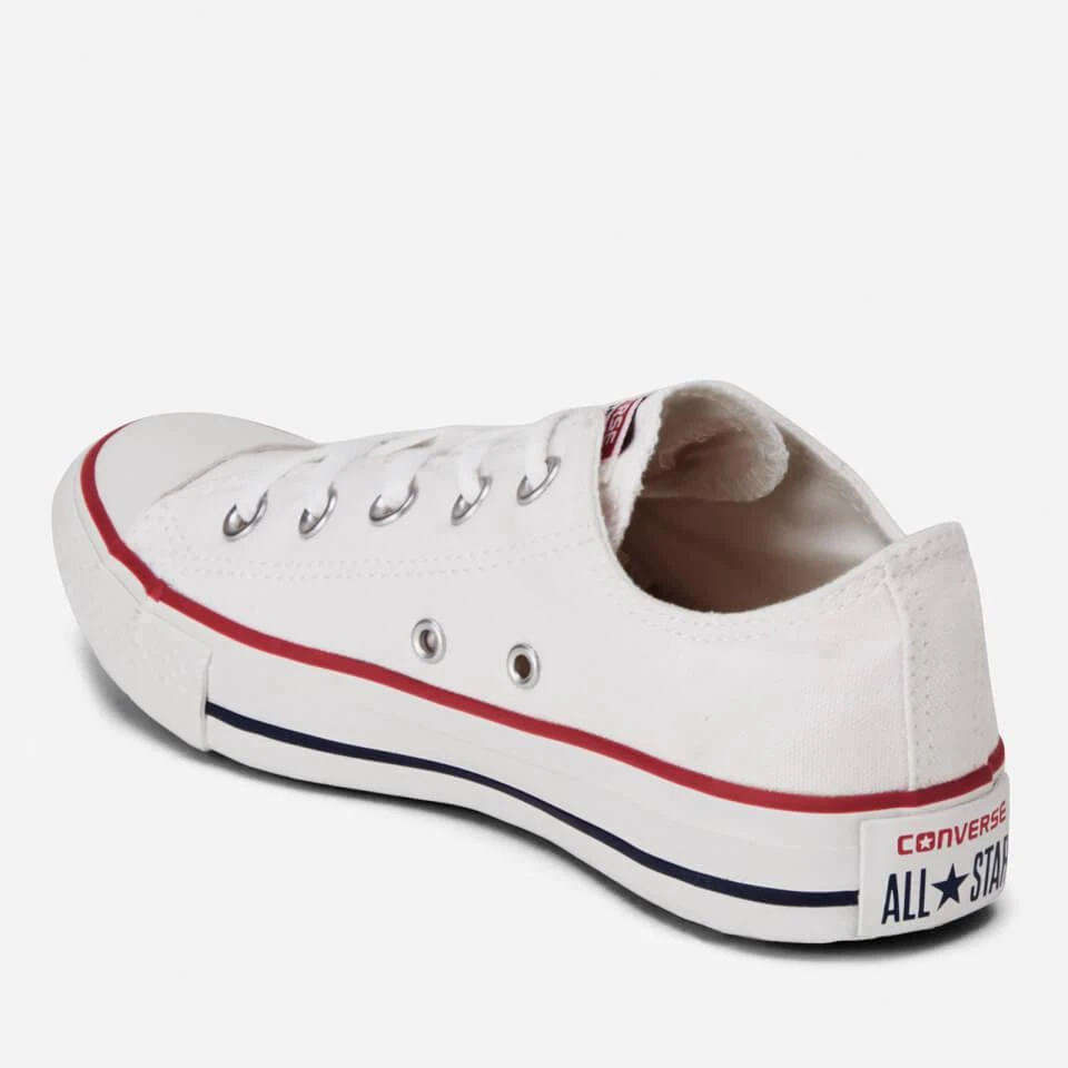 商品Converse|男款 匡威 Converse Chuck Taylor All Star Ox Trainers "Optical White" 象牙白,价格¥262,第5张图片详细描述