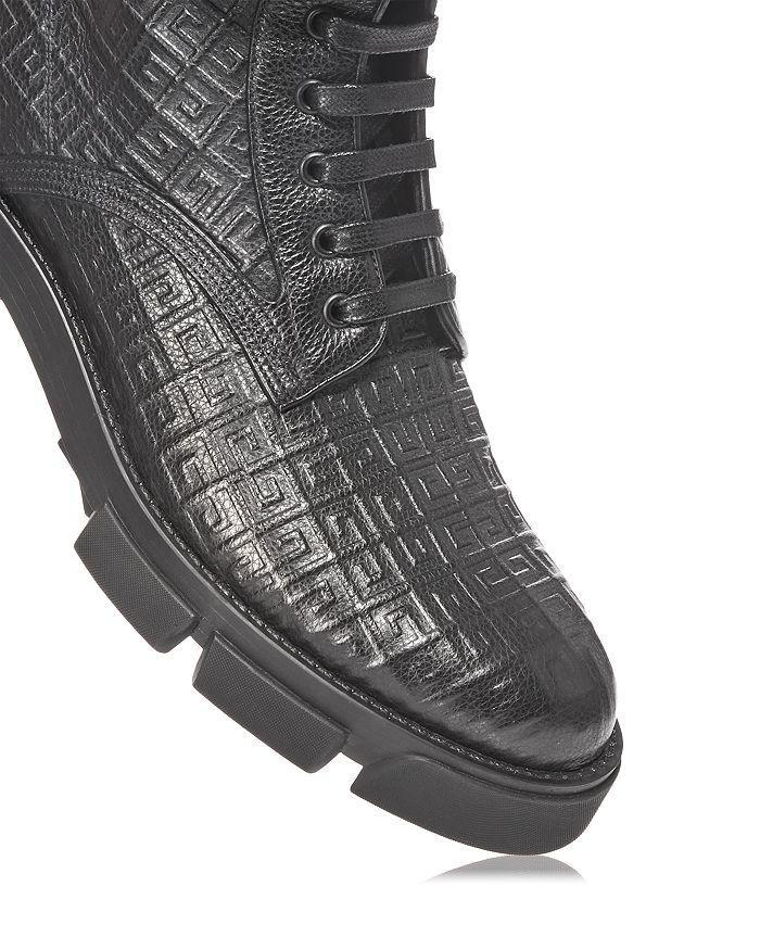 商品Givenchy|Men's Terra Embossed Logo Boots,价格¥8581,第4张图片详细描述