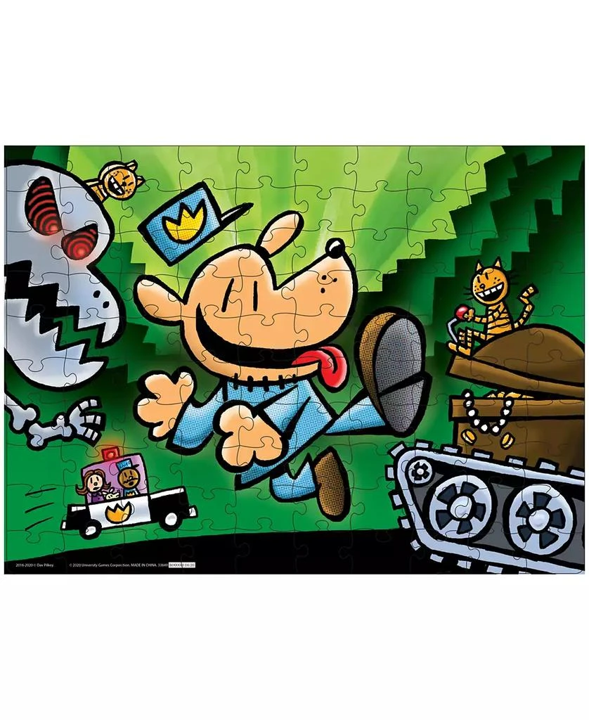 商品University Games|Dog Man Unleashed Jigsaw Puzzle - 100 Piece,价格¥75,第2张图片详细描述