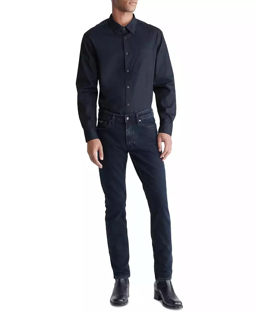 商品Calvin Klein|Men's Slim Straight-Fit Stretch Jeans,价格¥416,第4张图片详细描述