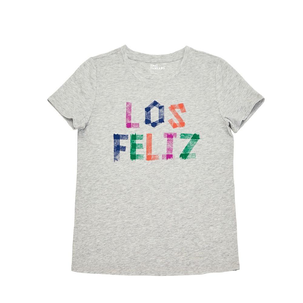 商品Epic Threads|Big Girls 'Los Feliz' T-shirt, Created For Macy's,价格¥59,第1张图片