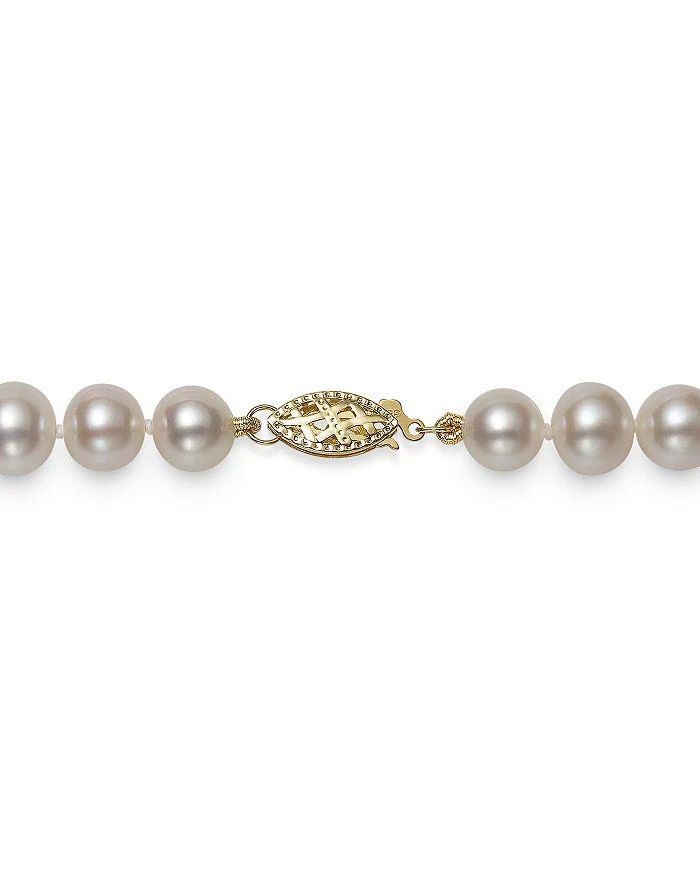 商品Bloomingdale's|Cultured Freshwater Pearl Necklace in 14K Yellow Gold, 18" - Exclusive,价格¥5950,第4张图片详细描述