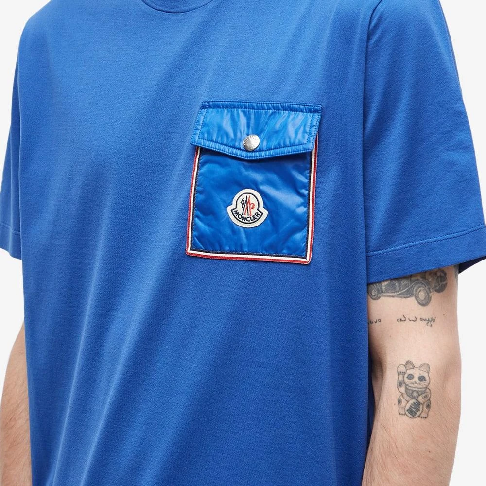 商品Moncler|Moncler Maya Pocket Logo Tee,价格¥3026,第4张图片详细描述