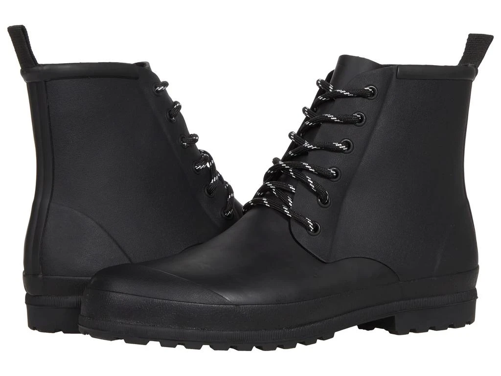 商品Madewell|The Lace-Up Lugsole Rain Boot,价格¥317,第1张图片