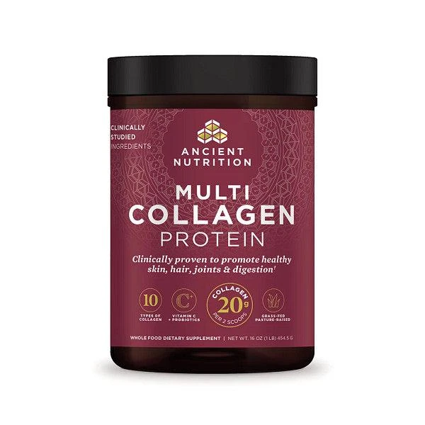 商品Ancient Nutrition|Multi Collagen Protein TV Bundle Offer | Powder Pure (45 servings),价格¥1025,第1张图片