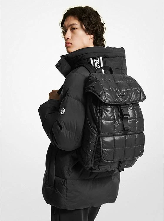 商品Michael Kors|Stirling Quilted Recycled Polyester Backpack,价格¥960,第4张图片详细描述