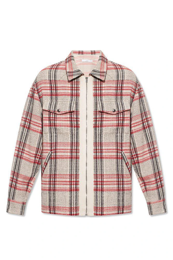 商品IRO|Iro Singala Checked Zipped Jacket,价格¥2032,第1张图片