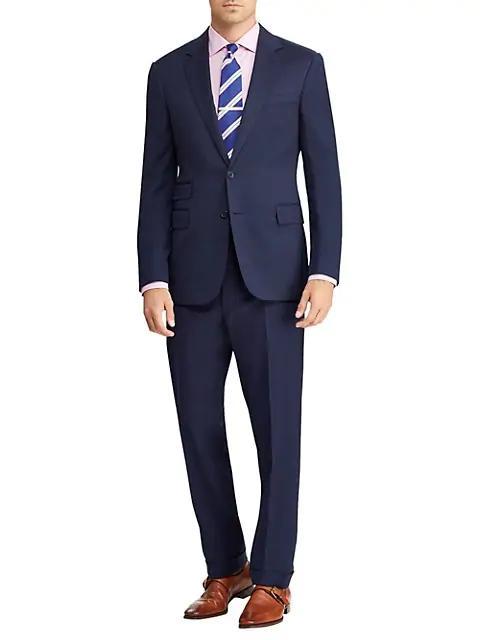 商品Ralph Lauren|Gregory Wool Serge Suit,价格¥18360-¥20567,第5张图片详细描述