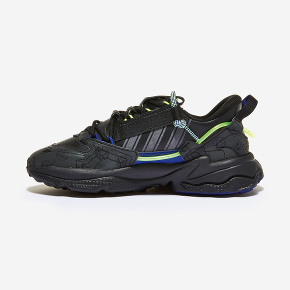 【Brilliant|包邮包税】阿迪达斯 OZWEEGO ZIP 男生  运动鞋 SNEAKERS  GW5823 CBLACK/CBLACK/VICBLU商品第4张图片规格展示