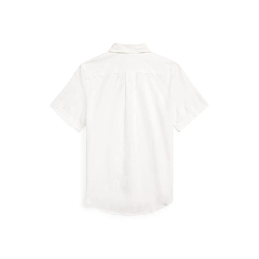 商品Ralph Lauren|Cotton Oxford Short Sleeve Shirt (Big Kids),价格¥339,第2张图片详细描述