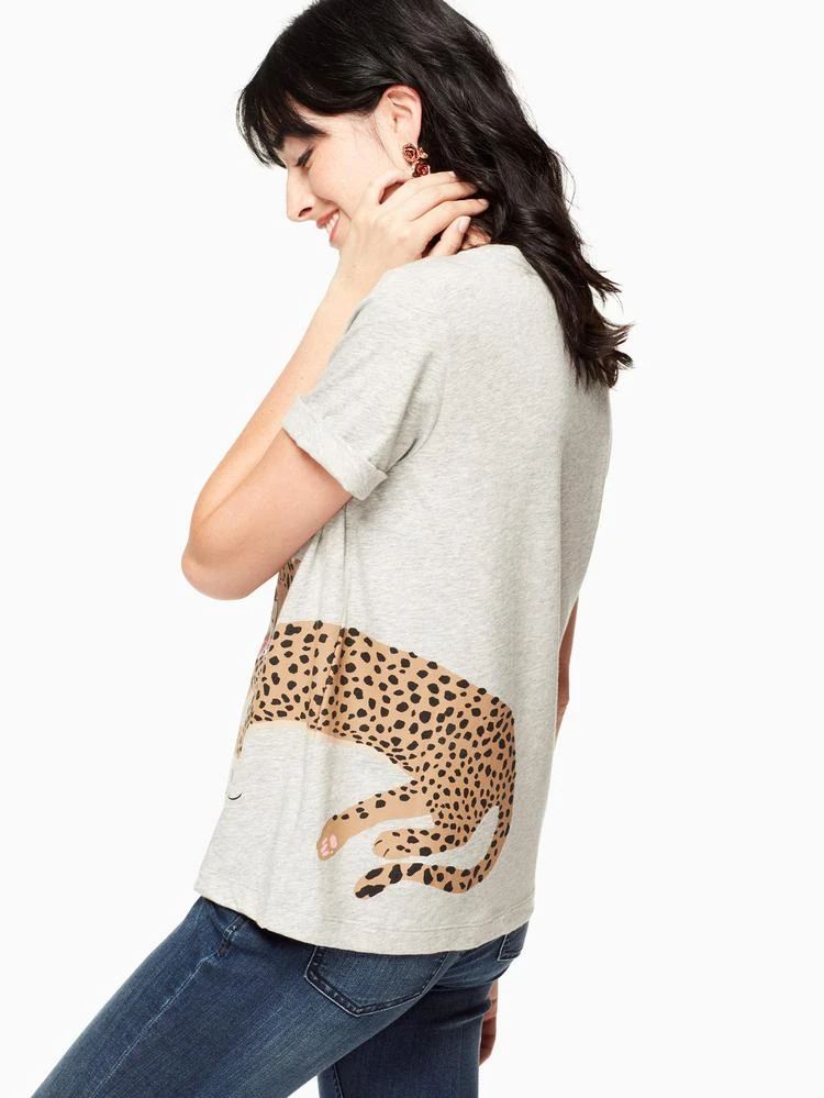 商品Kate Spade|leopard tee,价格¥410,第4张图片详细描述