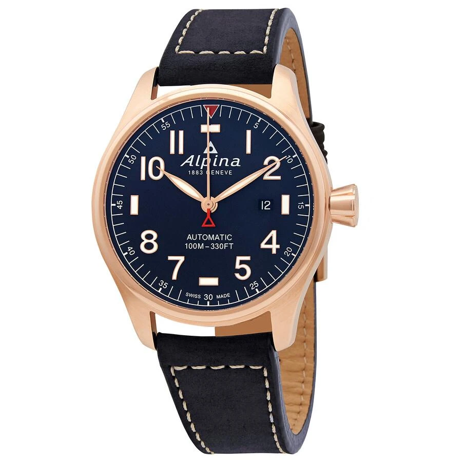 商品Alpina|Startimer Pilot Automatic Navy Blue Dial Men's Watch AL-525NN4S4,价格¥4169,第1张图片