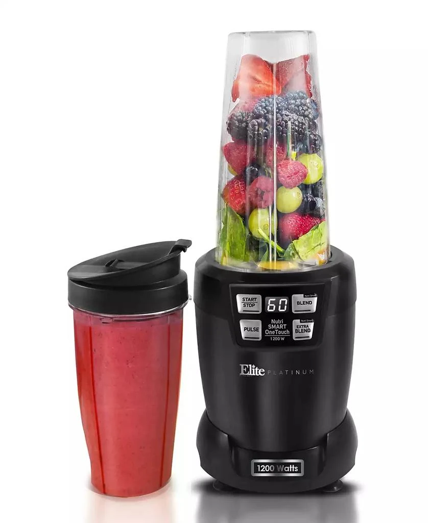 商品Elite Gourmet|Elite Platinum Nutri Hi - Q Smart Blender,价格¥587,第1张图片