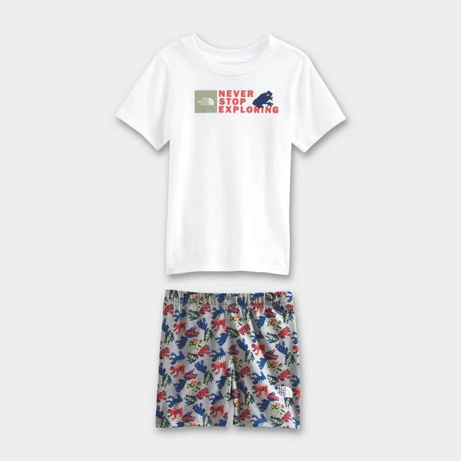 商品The North Face|Boys' Toddler The North Face Cotton Summer T-Shirt and Shorts Set,价格¥223,第1张图片