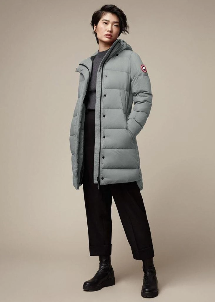 商品Canada Goose|Canada Goose Moonstone Grey Alliston Down Coat (Fusion Fit),价格¥5929,第2张图片详细描述