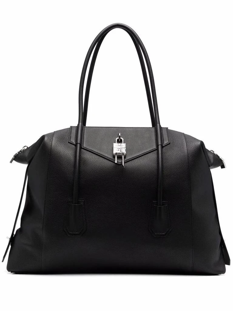 商品Givenchy|Givenchy Mens Black Leather Briefcase,价格¥25873,第1张图片