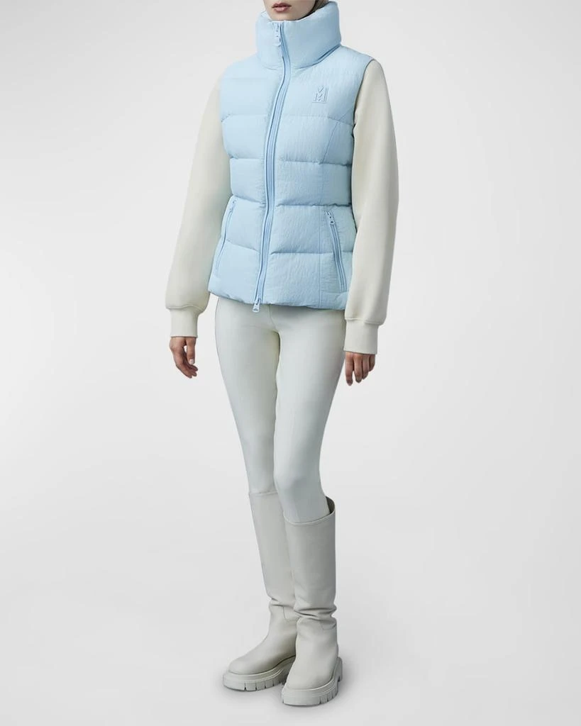 商品Mackage|Chaya Tactile Down Puffer Vest,价格¥2213,第3张图片详细描述